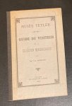 Winkler, T.C. - Musee Teyler: Guide du visiteur de la collection mineralogique
