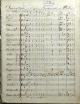 Weber, Carl Maria von: - [Kopistenabschrift] Ouverture de l`Opéra Eurianthe, de Weber