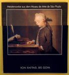 CAMESASCA, ETTORE (TEXT). - Von Raffael bis Goya. Meisterwerke aus dem Museu de Arte de Sao Paulo. Katalog zur Ausstellung 1988 / 89 München, Villa Stuck.