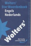 Boer, H. de / Bood, E.G. de - Bewerking - Wolters' ster woordenboek Engels Nederlands