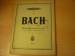 Bach J.S. (1685 – 1750) - Wohltemperiertes Klavier - Deel II; 48 Preludes and Fugues