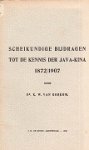 Oorkom, K.W. van - Scheikundige bijdragen tot de kennis der Java-Kina 1872/1907