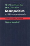Buren-Dee, J.M. van & R.J. Verschoof - Casusposities faillissementsrecht