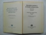 World Health Organization - Pharmacopoea internationalis International Pharmacopoeia, 3 delen