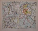map. kaart. karte. - Historische Karten von Deutschland I.