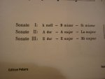 Bach; J. S. (1685-1750) - Sonaten Nr. 1 - 3 voor Viool + Klavecimbel (piano)  //   Sonaten Nr. 4 - 6 voor Viool + Klavecimbel (piano) - herausgegeben von Fred. David
