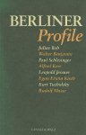 H. Haarmann / E. Schutz / K. Siebenhaar / B. Sosemann. - Berliner Profile. H. Haarmann / E. Schutz / K. Siebenhaar / B. Sosemann. - Berliner Profile.