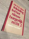 Mr. N.E. Algra - Inleiding tot het nieuw burgerlijk recht 2