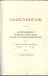 Laer J. Czn., G.W.A. (vice voorzitter van den bond), - gedenkboek van den Koninklijke Nederlandsche Schaatsenrijdersbond  bij het vijftig jarig bestaan 1882 - 1932  [K.N.S.B. ; KNSB}