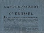 OVERIJSSEL, LANDDROSTAMBT - MEDICI / APOTHEKERS - Regels waar aankomende artsen en apothekers aan moeten voldoen.