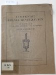 Fremersdorf, Fritz: - Erzeugnisse Kölner Manufakturen in den Funden von Kastell Saalburg und Zugmantel :
