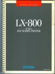  - LX-800 9 pin dot matrix printer