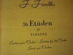 Fiorillo; Federigo (1753–c.1823) - 36 Etuden fur Violine (Arthur Seybold)