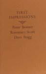 Bennet, Peter, Rosemary Scott & Dave Stagg. - First impressions.