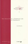 E. McKendrick - The Creation of a European Law of Contracts - Rede 2004