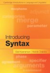 Olaf (radboud Universiteit Nijmegen) Koeneman-Hedde (georg-august-universitat Zeijlstra - (1) Introducing Syntax