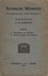 LEOPOLD, J.H. - Stoïsche wijsheid. (Handboekje der moraal).