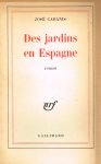 jose cabanis, - des jardins en espagne
