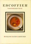  - ESCOFFIER:   Escoffier voor de keuken van nu. Bouillons, Sauzen & Garnituren - Hilary Newstead - uitgeverij Spectrum, stofomslag