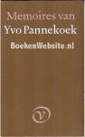Pannekoek, Yvo - Memoires van Yvo Pannekoek