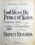 Richards, Brinley: - God bless the Prince of Wales. National song. Words by George Linley