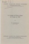 Vandewoude, E - Le Voyage du prince Albert au Congo en 1909