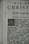 Sibersma, Hero - Naukeurig ondersoek, wie een christen, en hoe te worden? ... By wege van zamenspraak, tusschen Elias en Christofilus / door Hero Sibersma