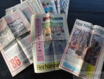 Coll. / Het Nieuwsblad - De Gentenaar - Het Volk - Sportwereld. - Wielergids. 22 jaargangen: van 1984 tot en met 2004 en 2006. Het Nieuwsblad - De Gentenaar - Het Volk - Sportwereld.
