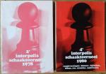 divers - 2e en 4e interpolis schaaktoernooi Tilburg 1978 en 1980 - analyses en rondeverslagen