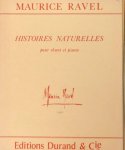Ravel, Maurice: - Histoires naturelles. Paroles de Jules Renard