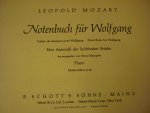 Mozart; Leopold - Notenbuch fur Wolfgang; Eine Auswahl der leichtesten Stucke