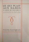 Voltaire, Armand (ills.) Rels - Ce qui plait aux Dames
