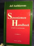 Anthierens, Jef - Synoniemen Handboek ; gezegden en spreekwoorden; nieuwe spelling