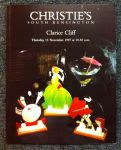  - Clarice Cliff Thursday 13 november 1997 Auction catalogue