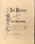 Dreyschock, Alexander: - Huit morceaux pour piano. Op. 17. No. 2. Menuet