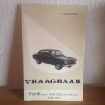 Olyslager - Vraagbaak ford escort / 1100 1971-73 / druk 1