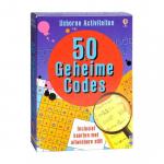 Usborne activiteiten - 50 geheime codes inclusief kaarten met uitwisbare stift