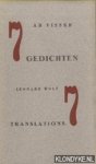 Visser, Ab & Leonard Wolf (met de Engelse vertaling van) - 7 gedichten - 7 translations