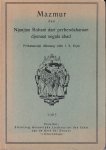 Kijne, I.S. (red.) - Mazmur dan Njanjian rohani dari perbendaharaan Djemaat segala Abad