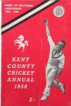 Kent Country Cricket Club - Kent County Cricket Annual 1958