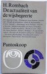 Rombach H - De actualiteit van de wijsbegeerte