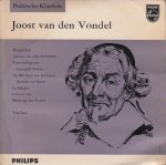 Vondel, Joost van den - Poëtische klanken. 45-toeren-plaatje.