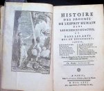 M. Saverien - Histoire des progrès de l'esprit humain dans les sciences exactes, et dans les arts qui en dépendent
