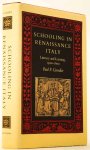 GRENDLER, P.F. - Schooling in Renaissance in Italy. Literacy and learning: 1300 - 1600.
