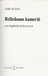 Vries, Anke Omslag Joanna Isles - Belledone Kamer 16 Vries, Anke Omslag Joanna Isles - Belledone Kamer 16