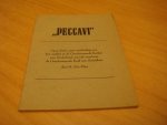 Pos, K - Peccavi - Open brief naar aanleiding van het conflict in de gereformeerde kerken van Nederland aan de raad van de gereformeerde kerk van Zaandam
