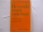 Zee, W.R. van der - De wereld wordt vaderland / druk 1