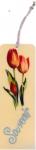  - boekenlegger: Tulpen - Souvenir