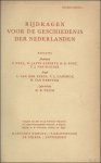 NIJHOFF  UYTVEN, VERMASEREN,  VERMEERSCH,  HUGENHOLTZ, HARTGERINK-KOOMANS - BIJDRAGEN VOOR DE GESCHIEDENIS DER NEDERLANDEN. DEEL XIII / N? 1+2+3+4