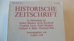 Gall Lothar (herausgegeben) - Historisch Zeitschrift  ( vijf delen)